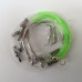 CHOMP CRIMPED RIG - 200 LB NYLON WITH TWO STAINLESS STEEL 39960 HOOKS - (1 BAG)